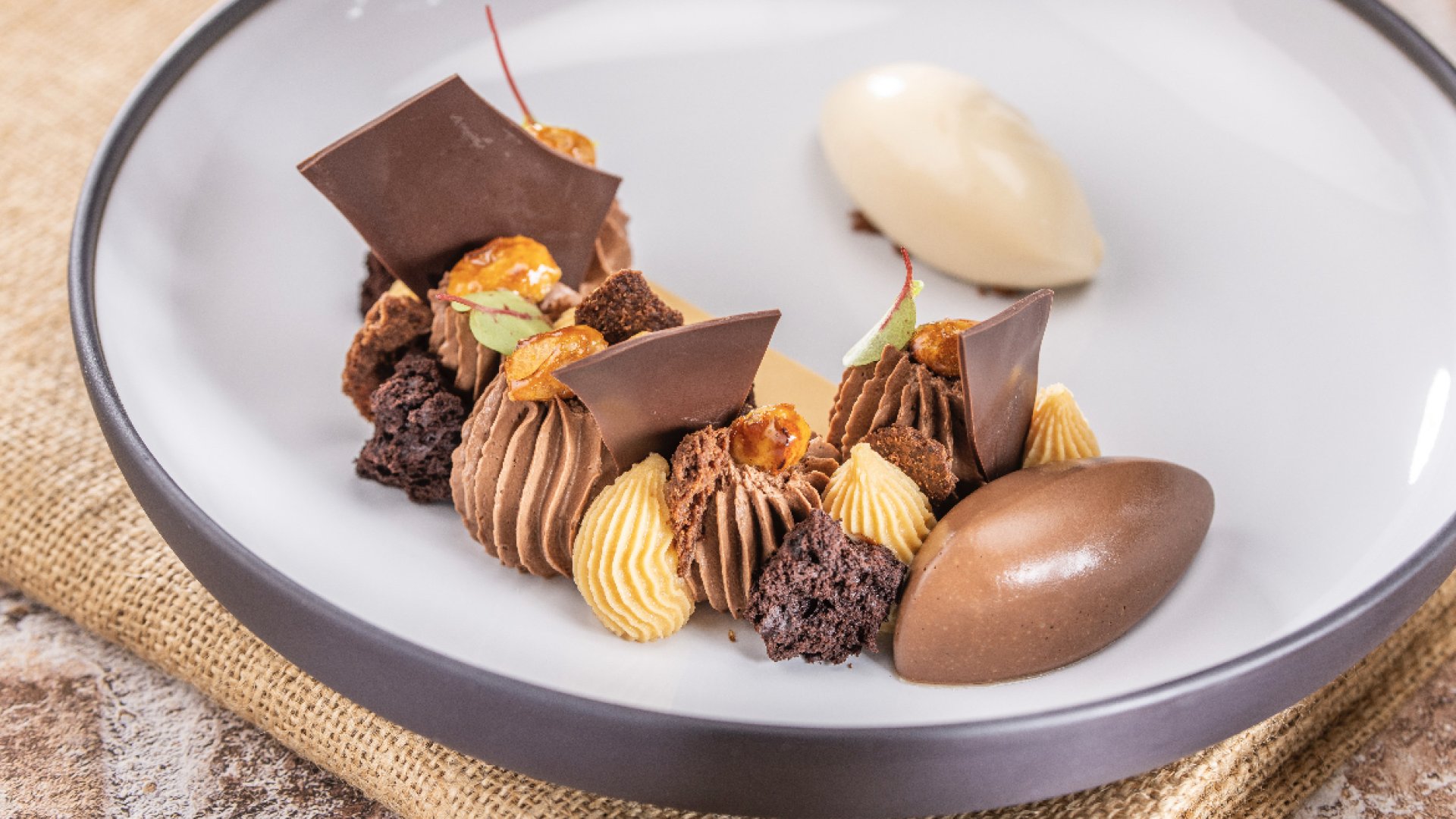 caramel et chocolat